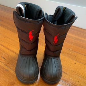 Polo by Ralph Lauren Snow Boots size 1 kid